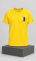 Playera para Hombre Amarilla Cuello Redondo Manga Corta Tommy Hilfiger
