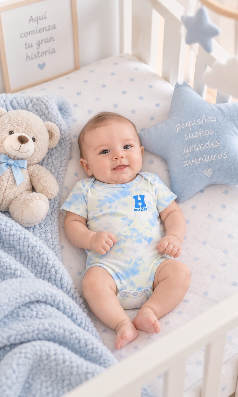 Pack de 4 Pañaleros para Bebé Tommy Hilfiger