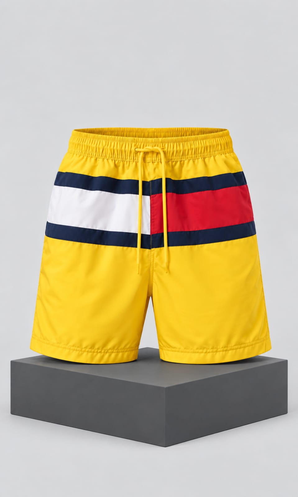 Traje de Baño para Hombre Amarillo con Cordón Ajustable Tommy Hilfiger