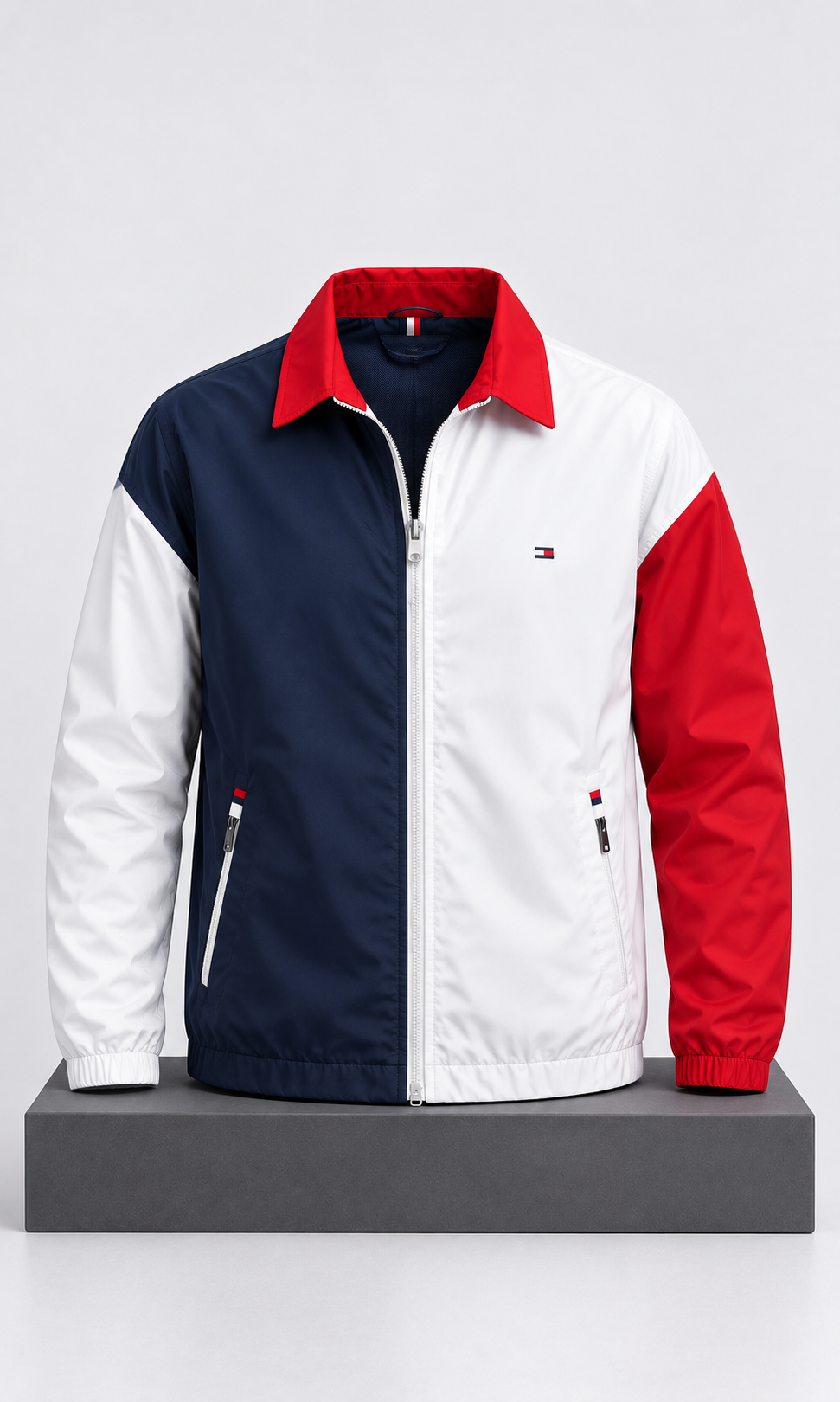 Chamarra Tommy Hilfiger para Hombre Tricolor