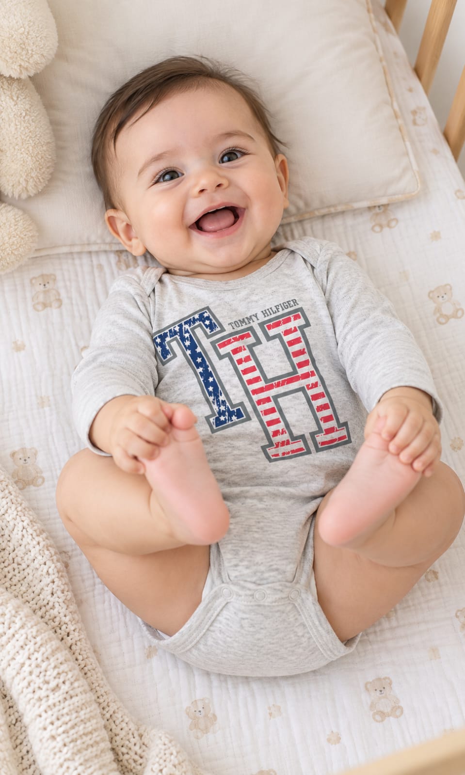 Pañaleros para Bebé 3-6 Meses Multicolor Tommy Hilfiger