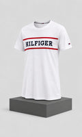 Playera para Hombre Blanca Cuello Redondo Manga Corta Tommy Hilfiger