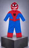 Mameluco de Spider-Man para bebé 6-12 meses rojo y azul