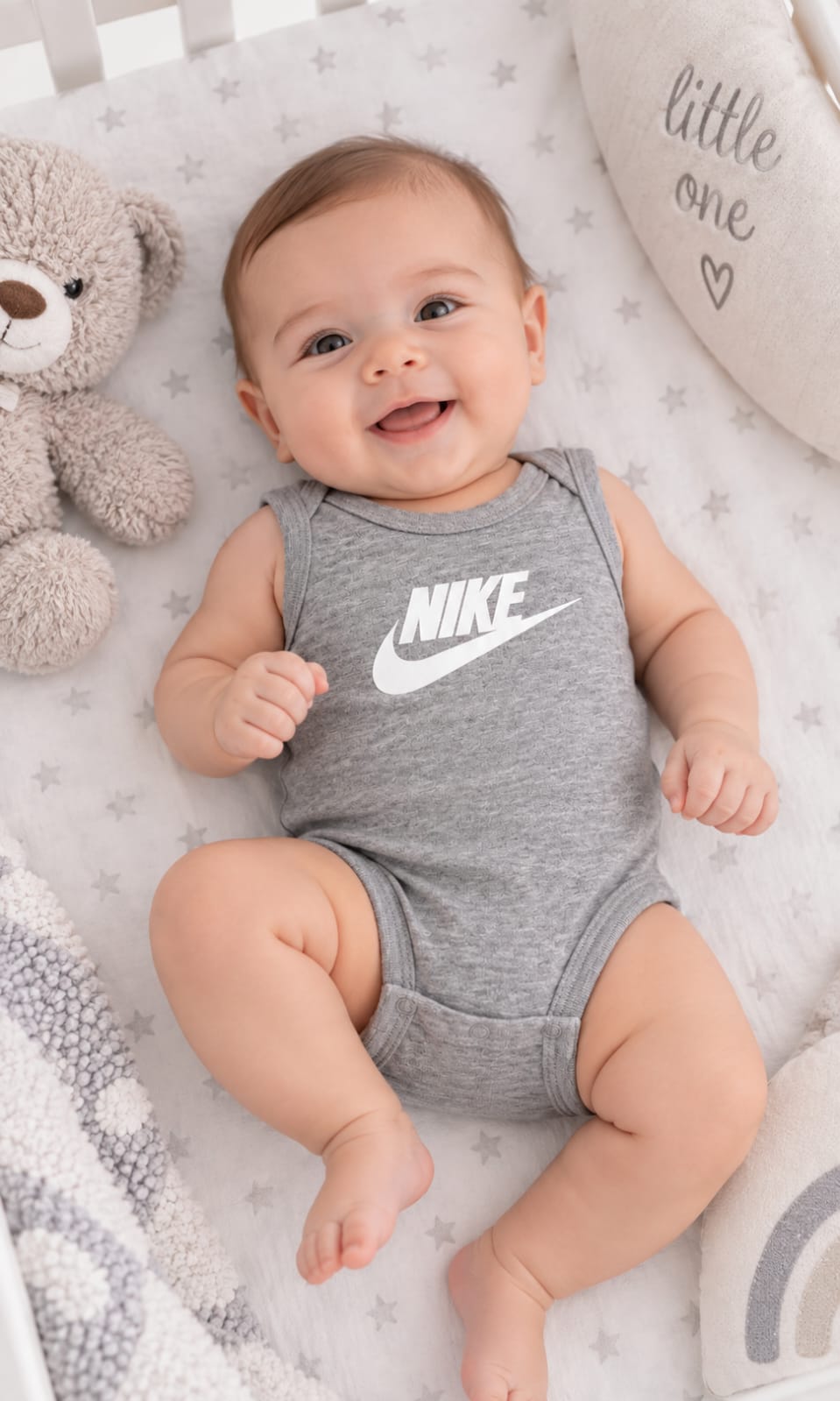 Conjunto de 3 Pañaleros para Bebé Recién Nacido Nike