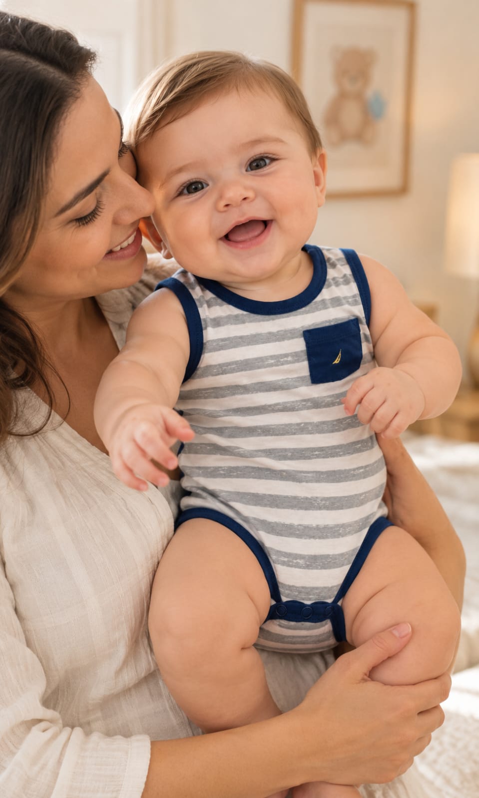 Pack de 3 pañaleros Náutica para bebé 6-9 meses multicolor