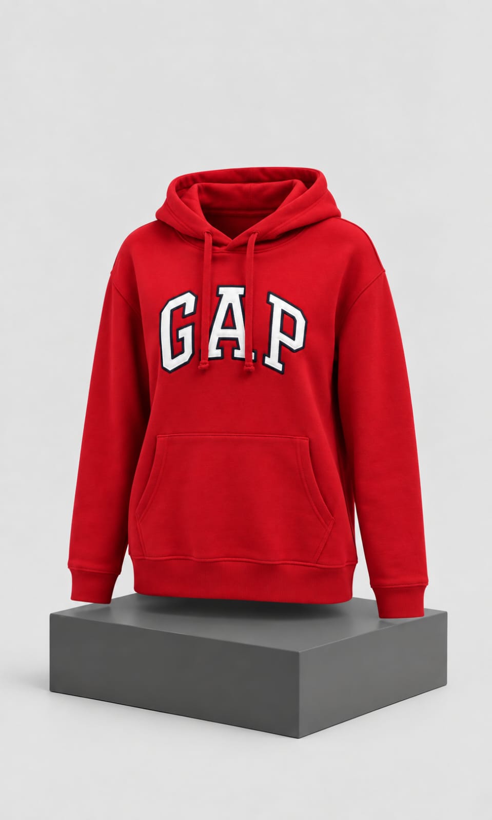 Sudadera GAP para Dama Roja con Capucha y Bolsillo