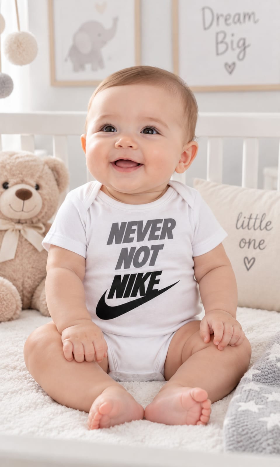 Conjunto de 3 Pañaleros para Bebé Recién Nacido Nike